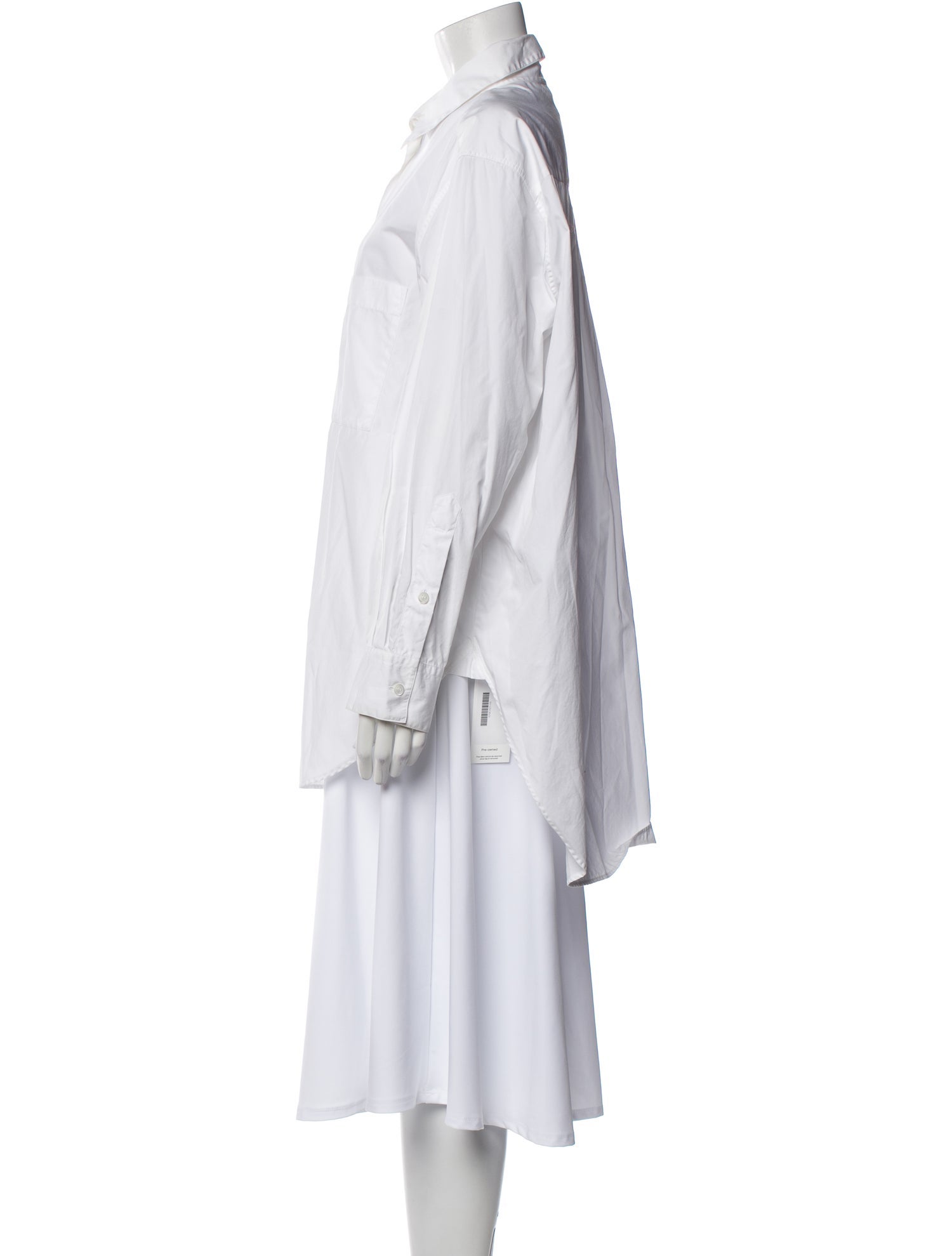 Studio Nicholson Long Sleeve Button-Up Top