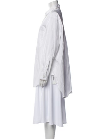 Studio Nicholson Long Sleeve Button-Up Top