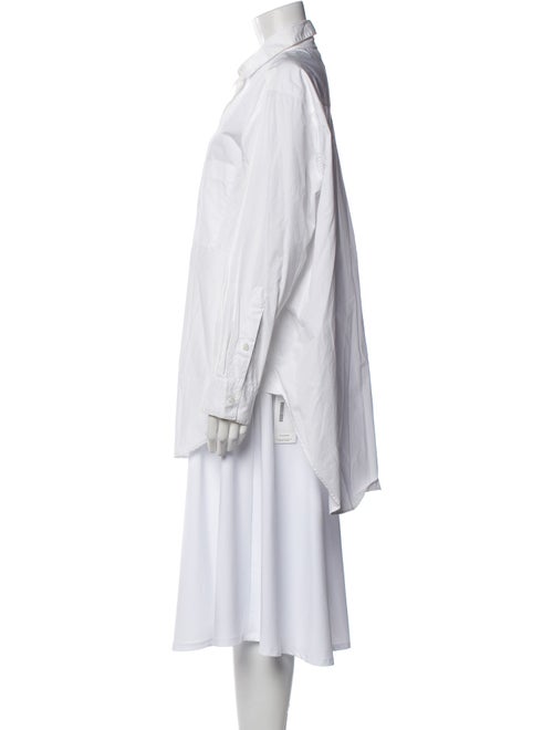 Studio Nicholson Long Sleeve Button-Up Top