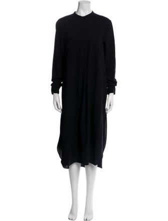 Studio Nicholson Wool Midi Length Dress