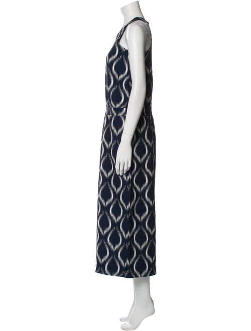 Studio Nicholson Printed Crew Neck Jumpsuit