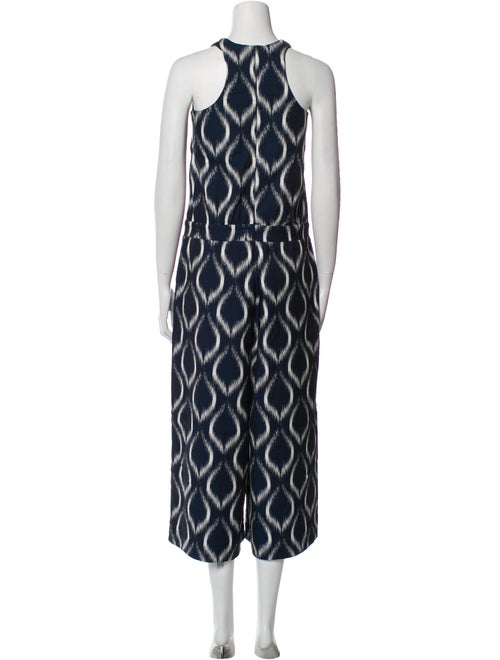 Studio Nicholson Printed Crew Neck Jumpsuit