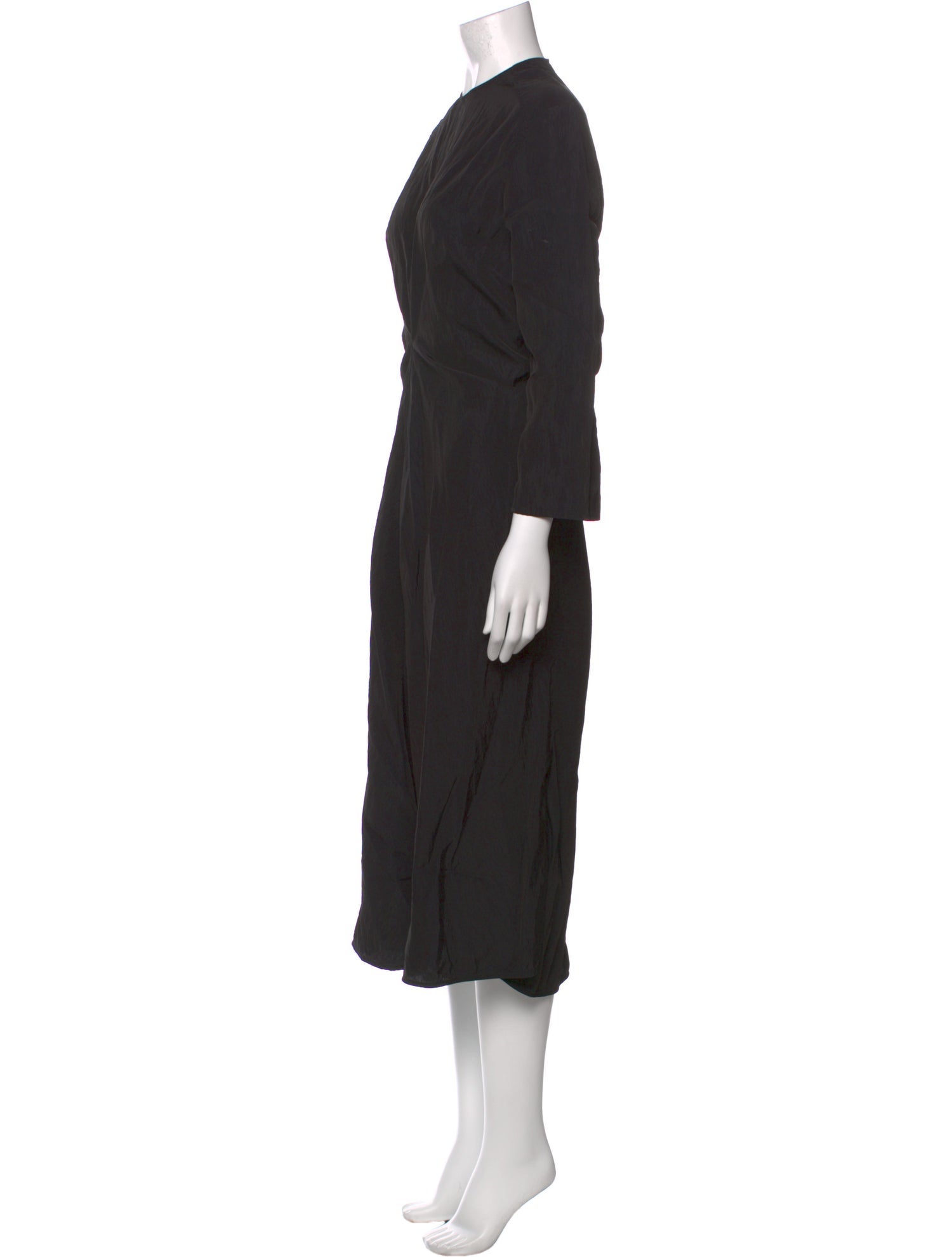 Studio Nicholson Crew Neck Midi Length Dress