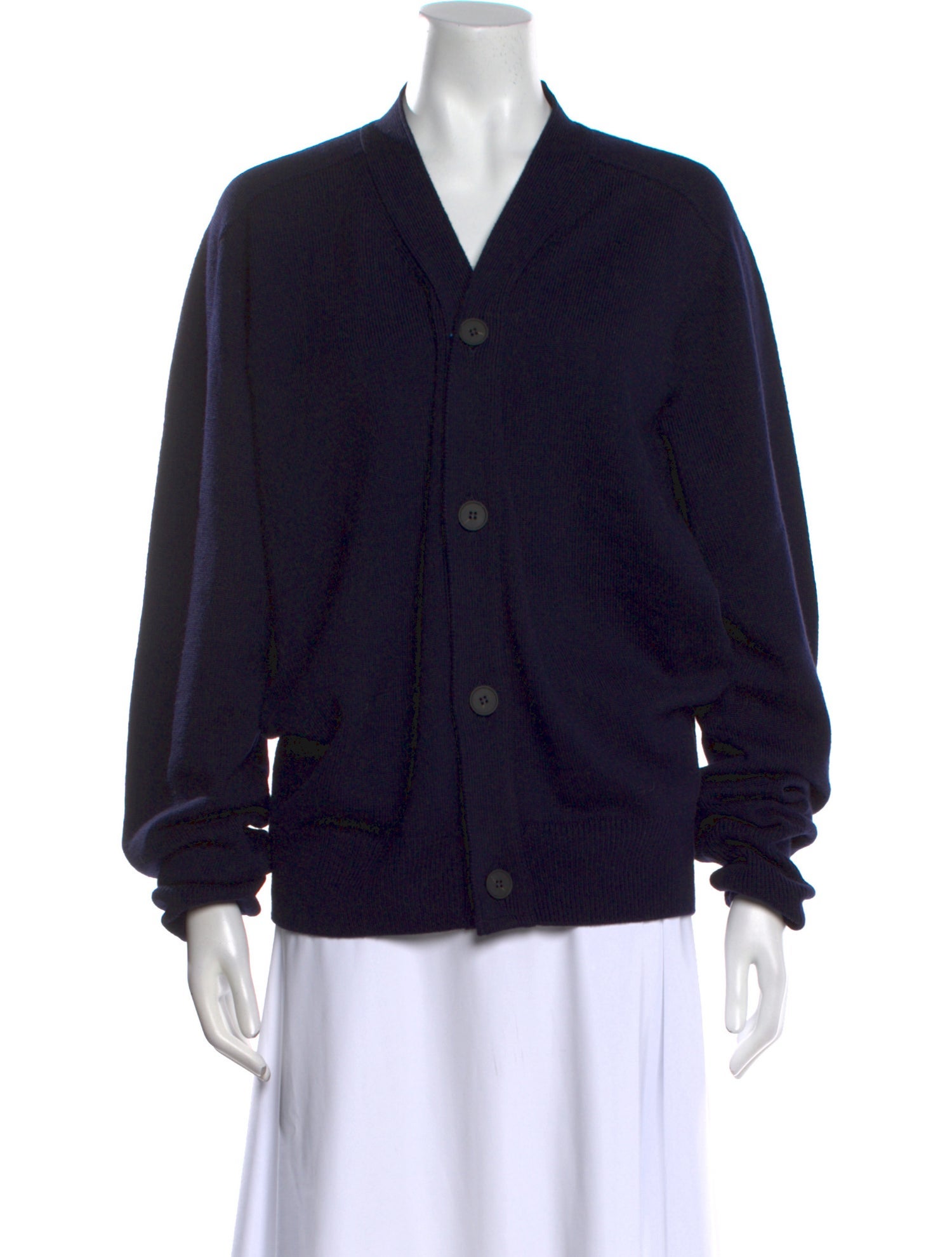 Studio Nicholson Merino Wool V-Neck Sweater