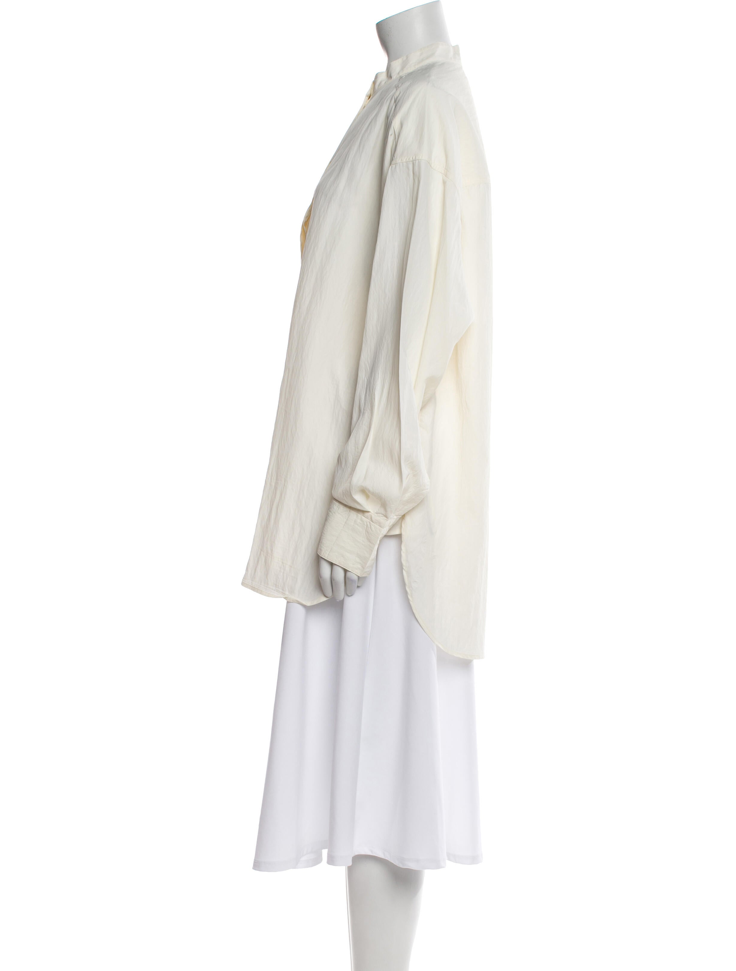 Studio Nicholson Mock Neck Long Sleeve Tunic