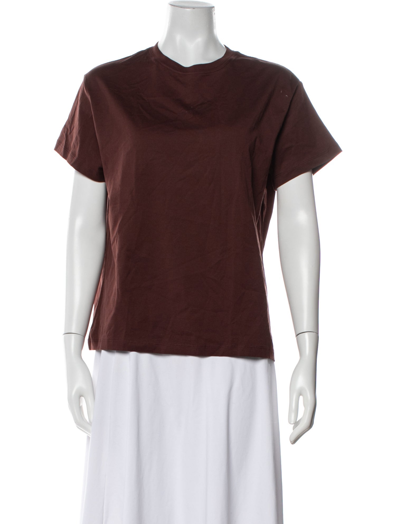 Studio Nicholson Cowl Neck Short Sleeve T-Shirt