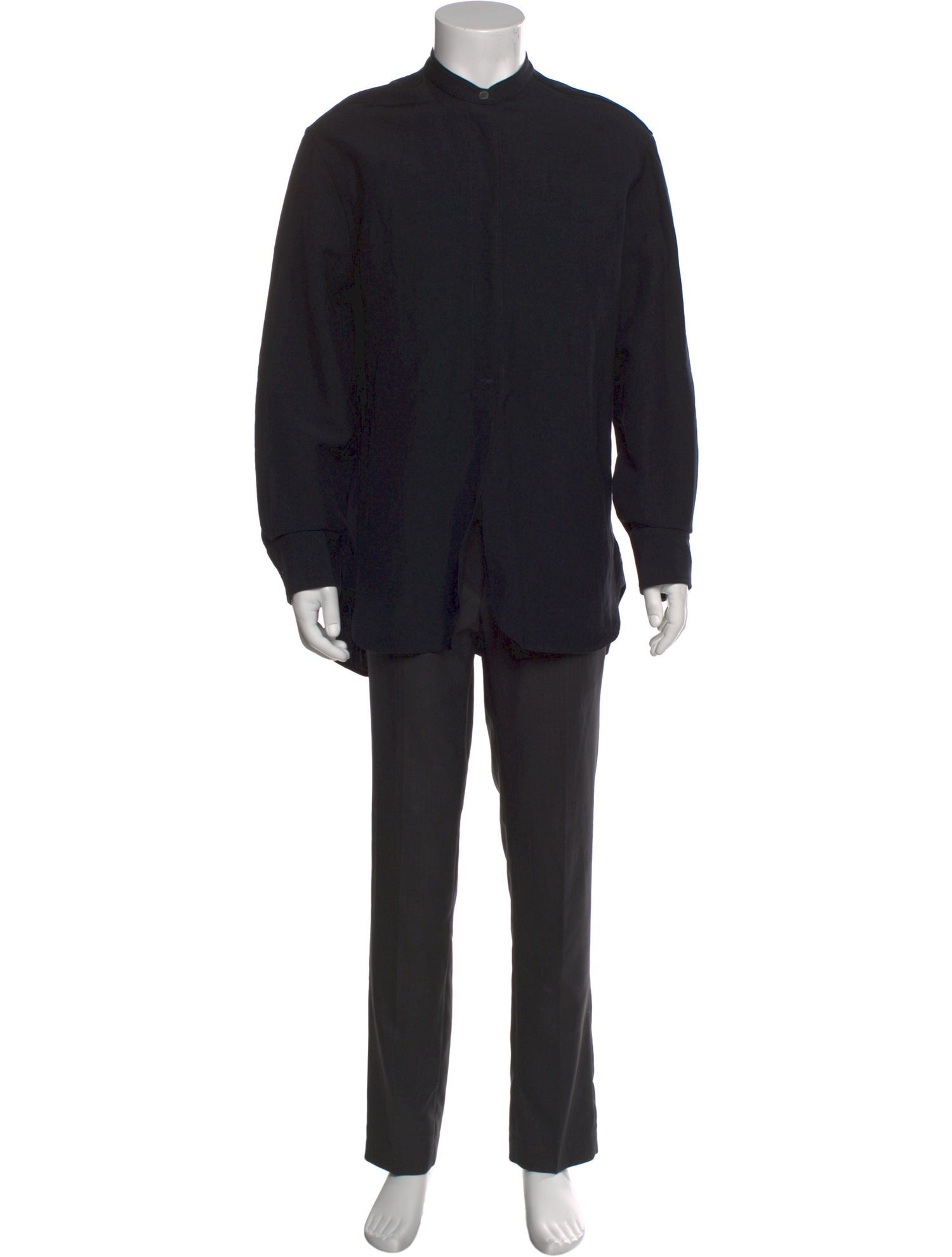 Studio Nicholson Linen Long Sleeve Shirt