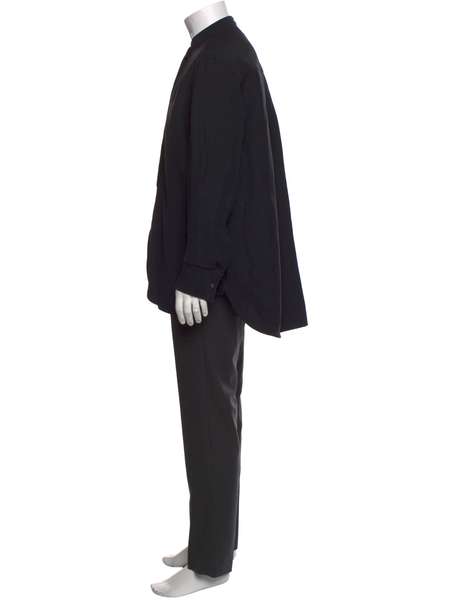 Studio Nicholson Linen Long Sleeve Shirt