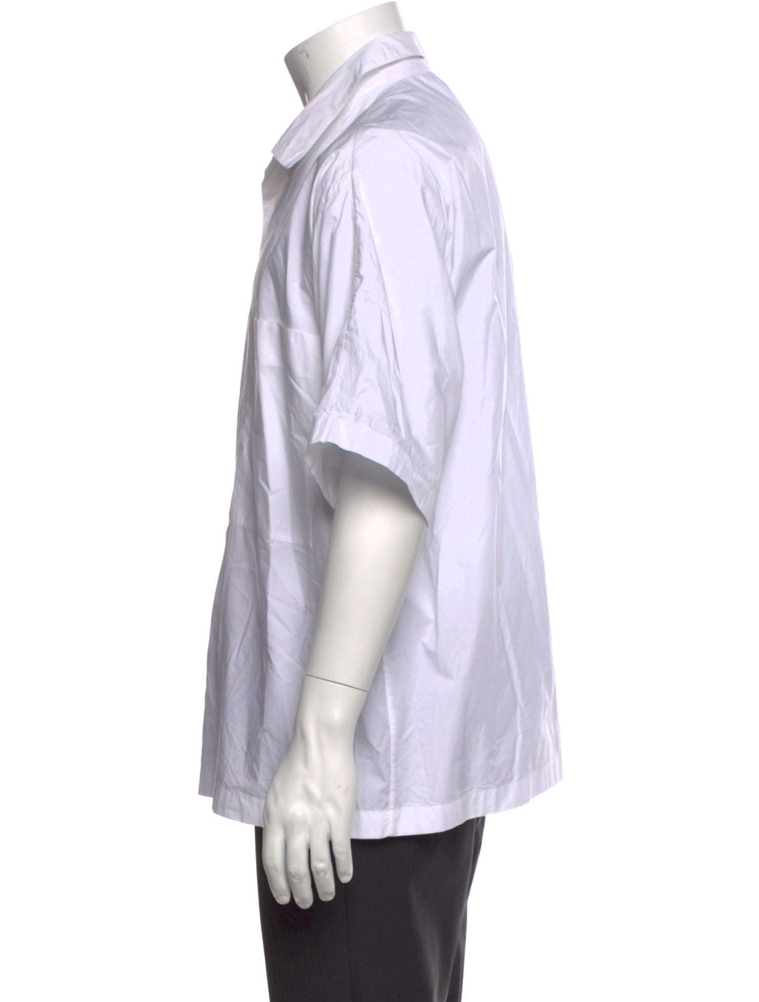 Studio Nicholson Striped Short Sleeve Shirt