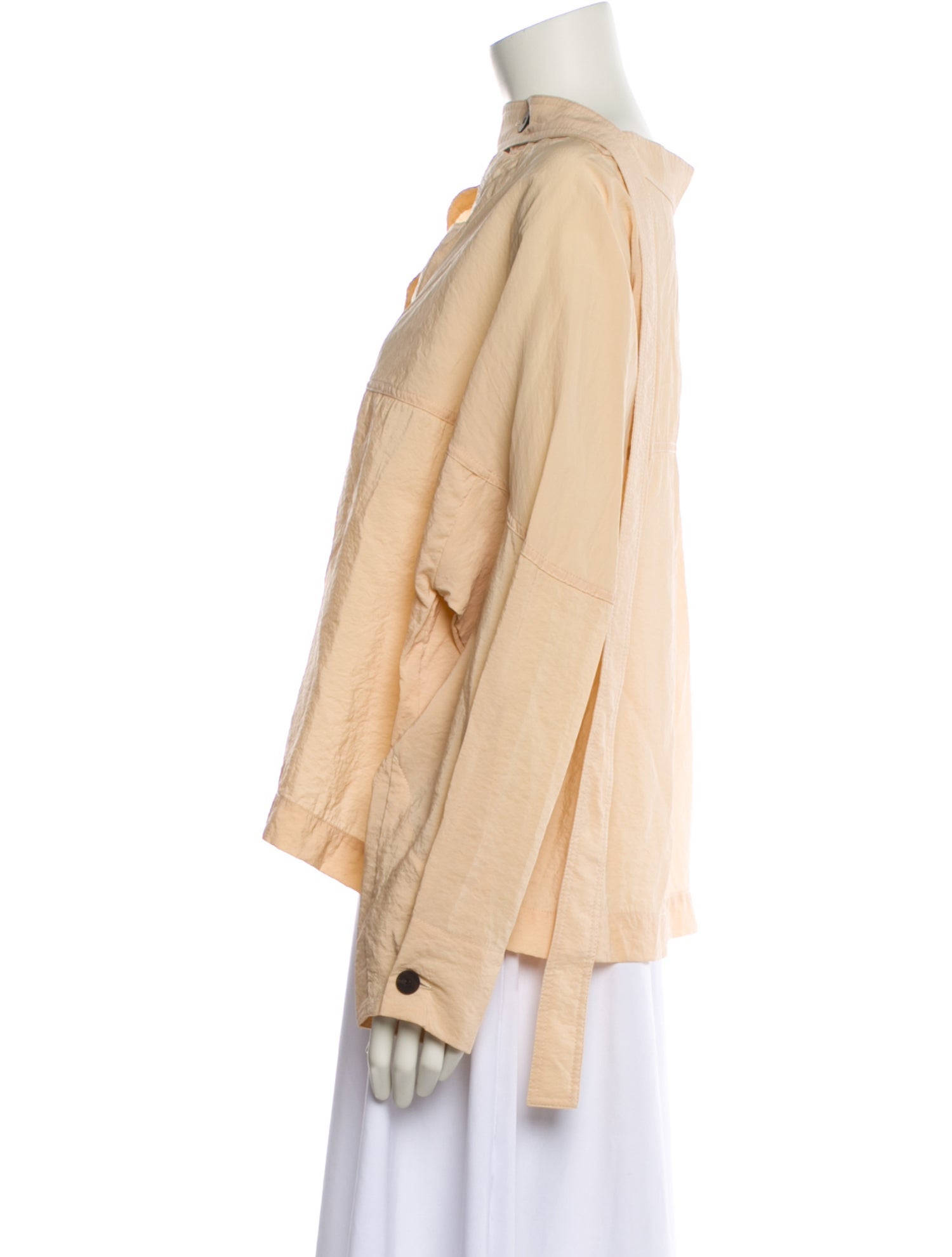 Studio Nicholson Mock Neck Long Sleeve Sweatshirt