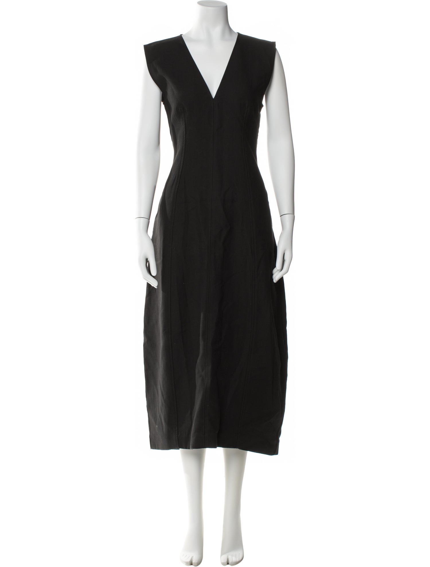 Studio Nicholson V-Neck Long Dress w/ Tags