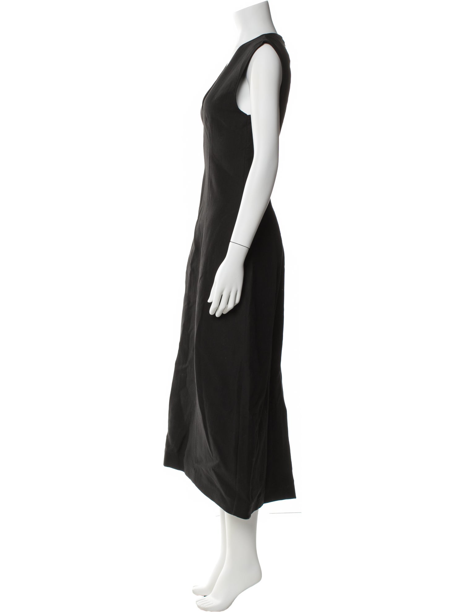 Studio Nicholson V-Neck Long Dress w/ Tags