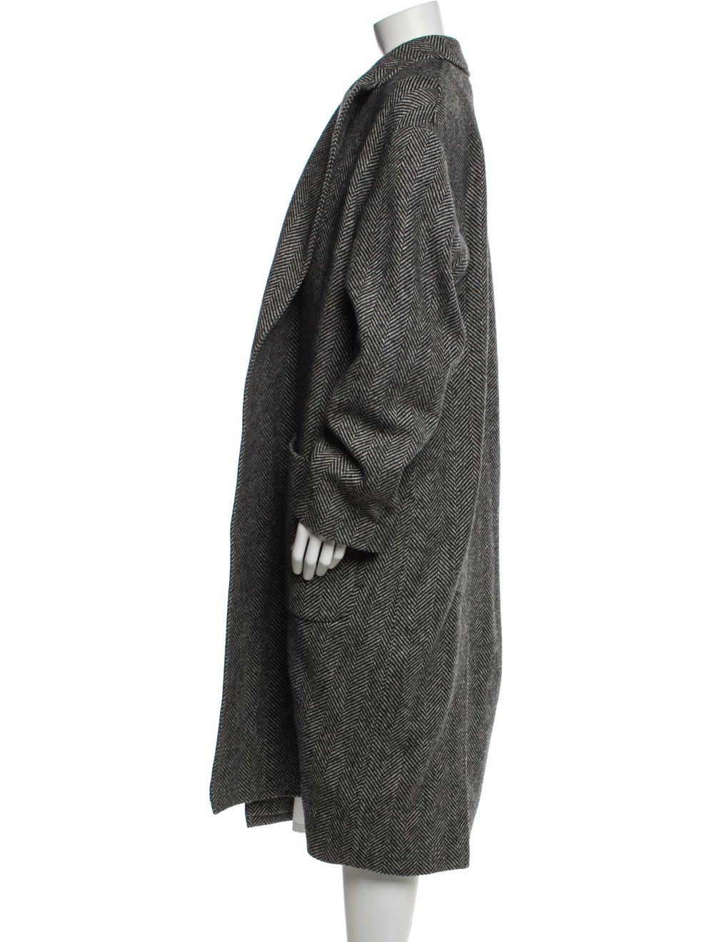 Studio Nicholson Wool Tweed Pattern Coat - image 2