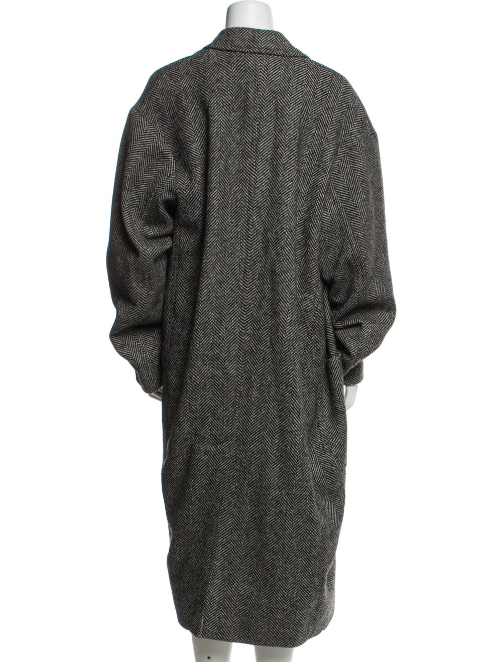 Studio Nicholson Wool Tweed Pattern Coat - image 3