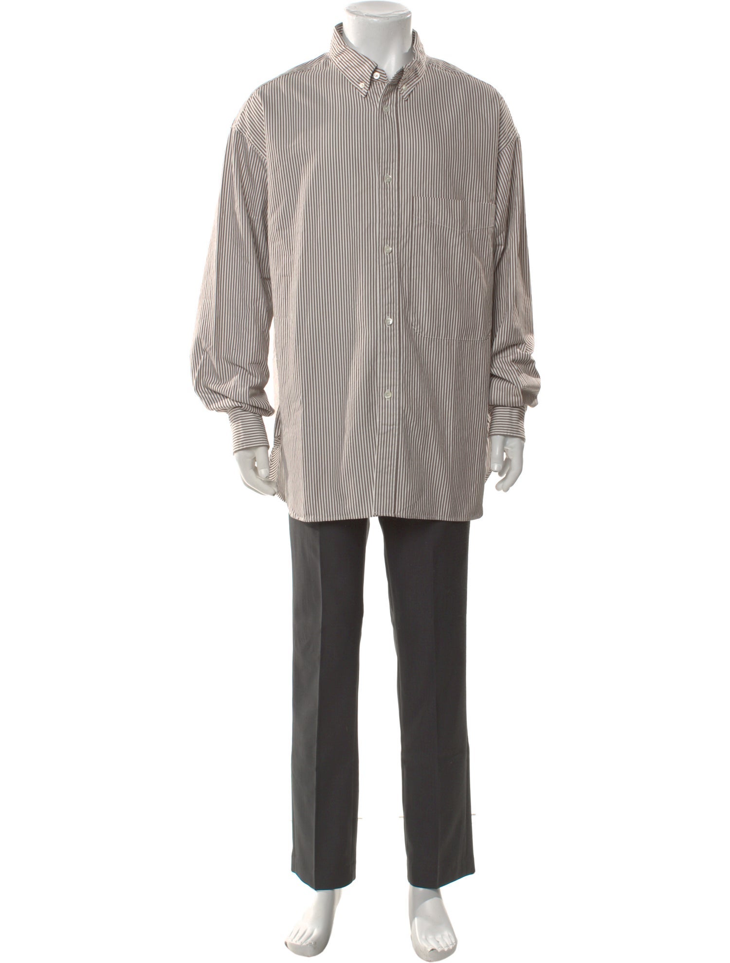 Studio Nicholson Striped Long Sleeve Shirt w/ Tags