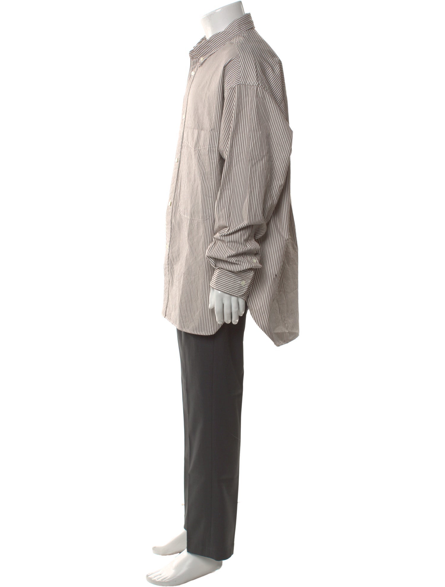 Studio Nicholson Striped Long Sleeve Shirt w/ Tags