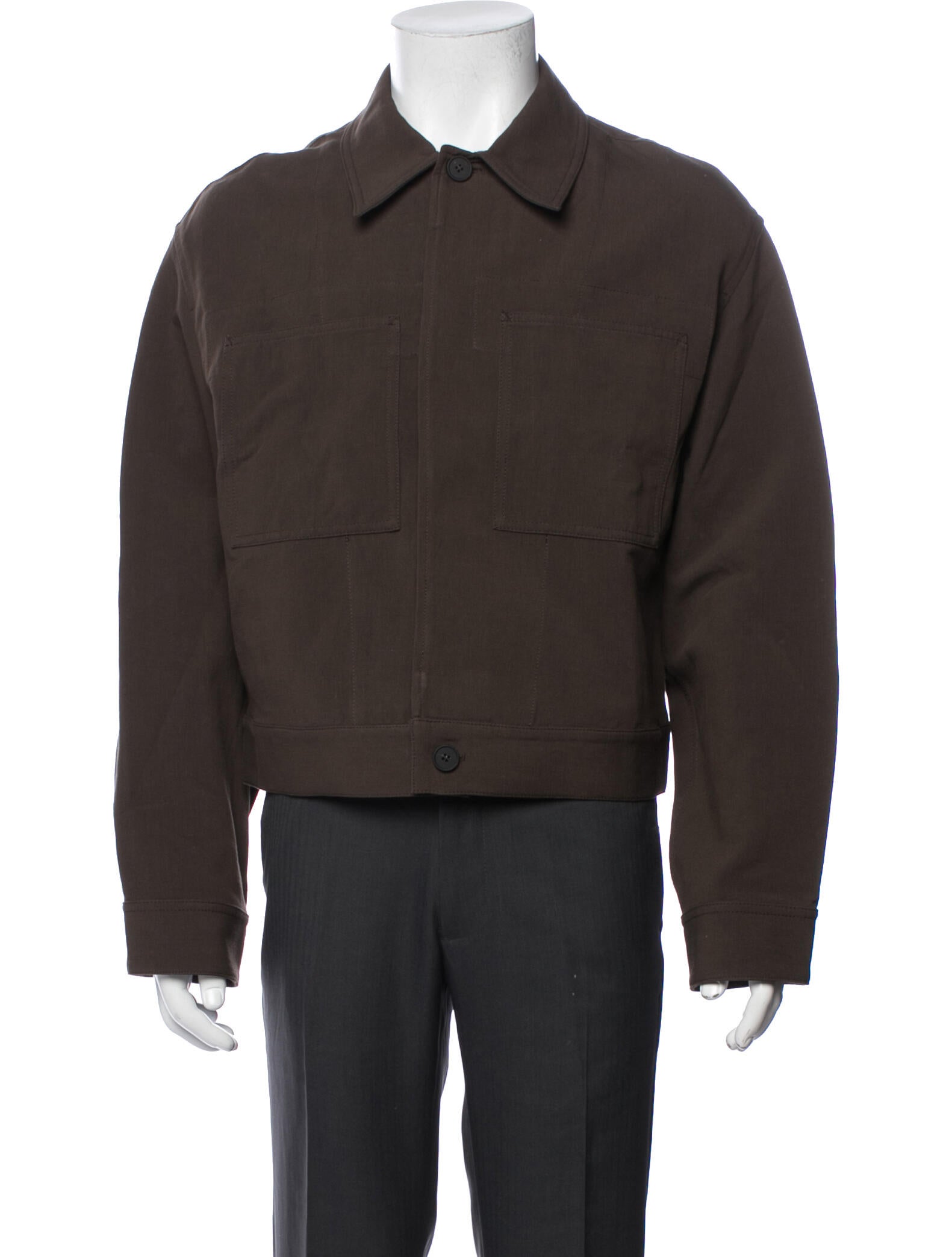 Dior Homme 2006 A2 Leather Utility Jacket - Black Outerwear