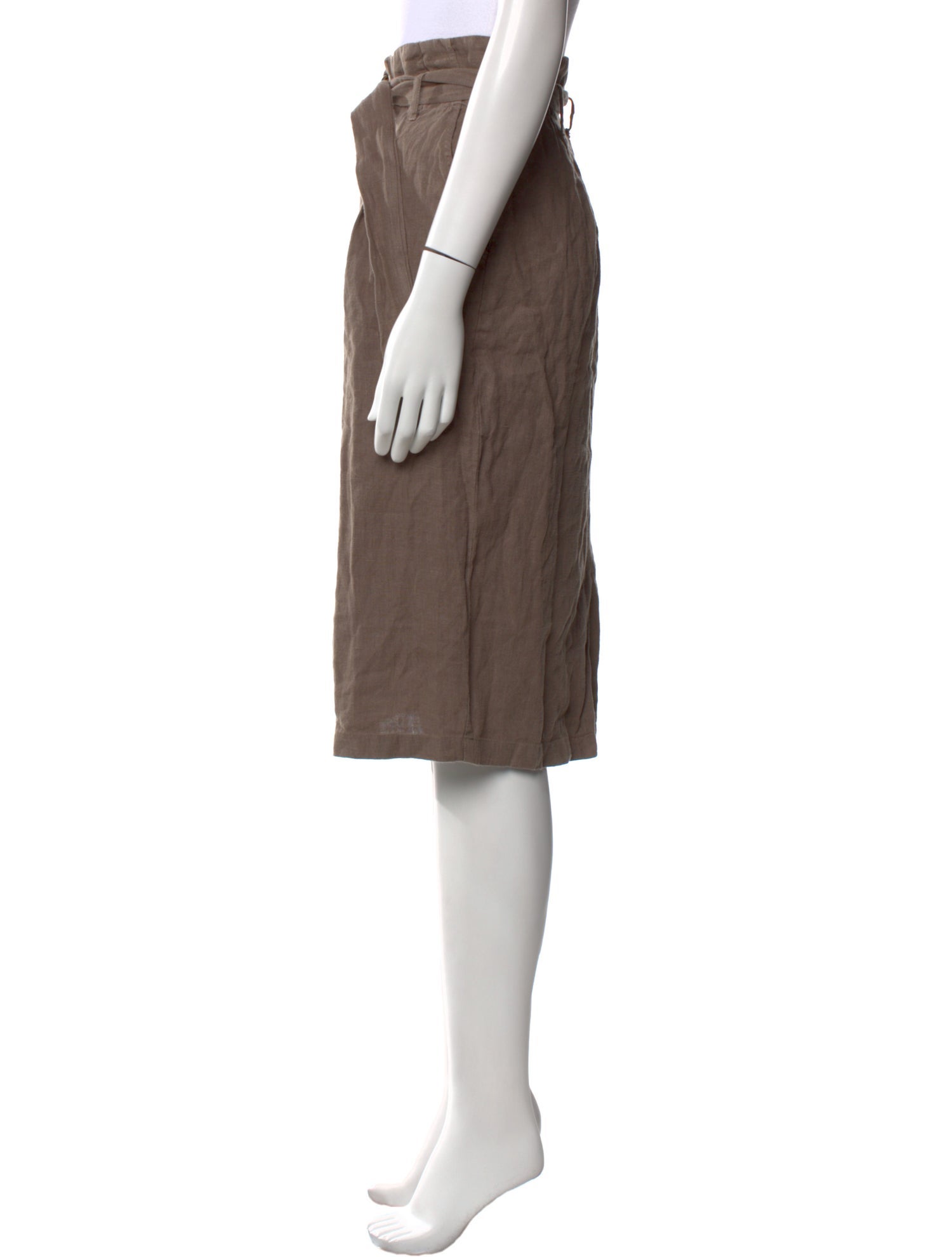 NICO.NICO Linen Knee-Length Skirt