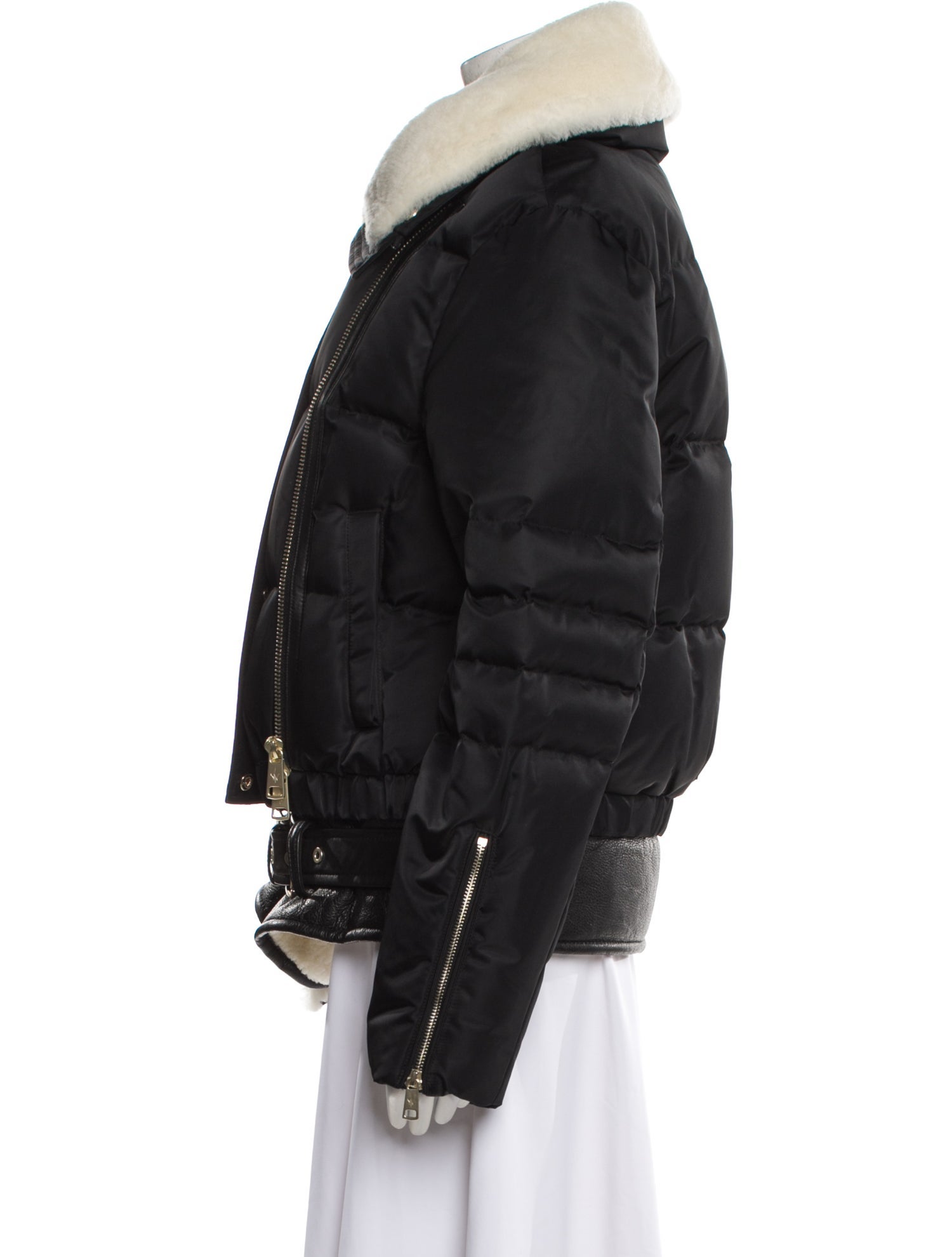 Nicole Benisti Shearling Down Jacket