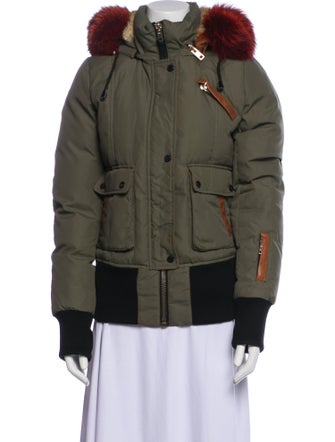 Nicole Benisti Nylon Printed Down Jacket