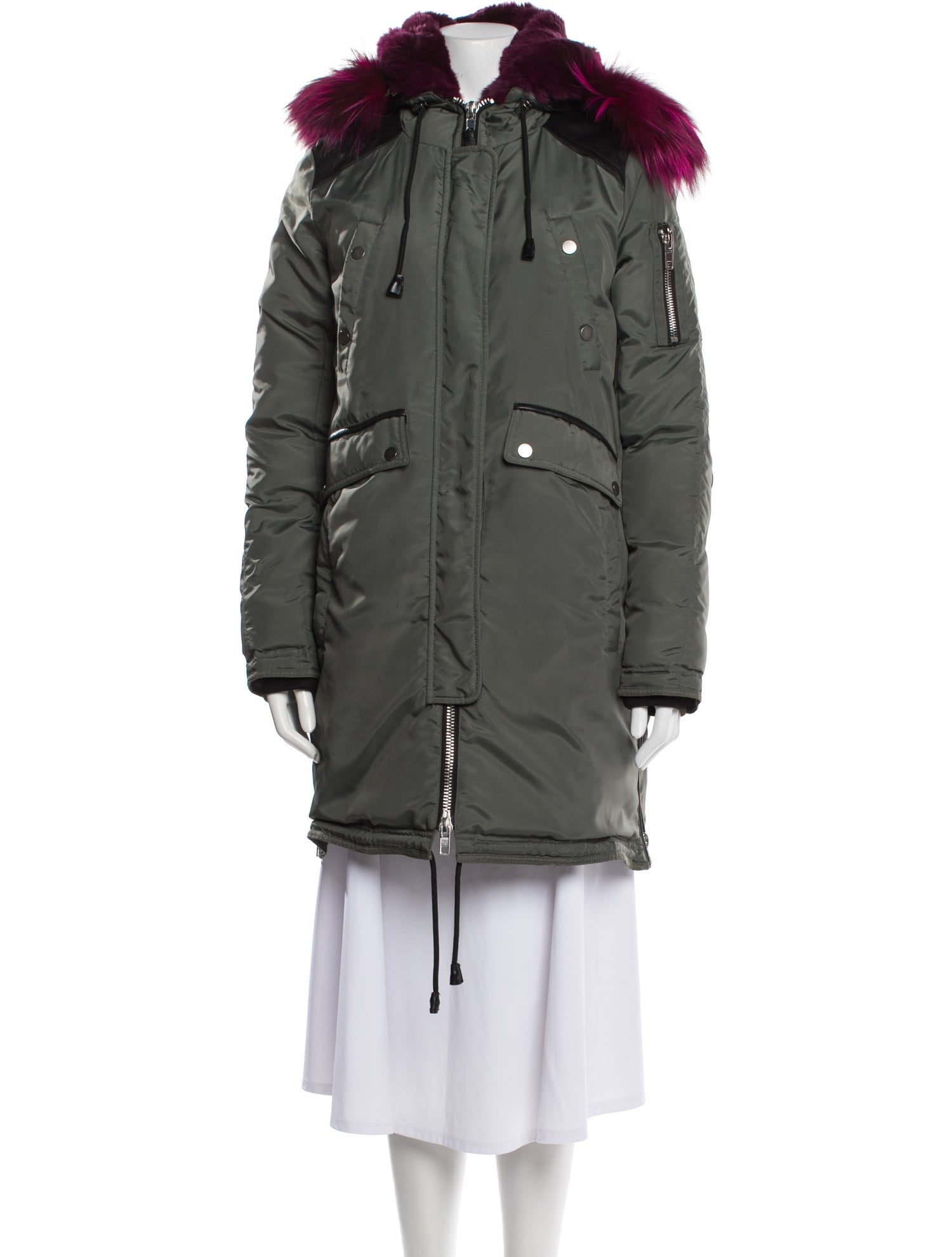 Nicole Benisti Nylon Down Coat