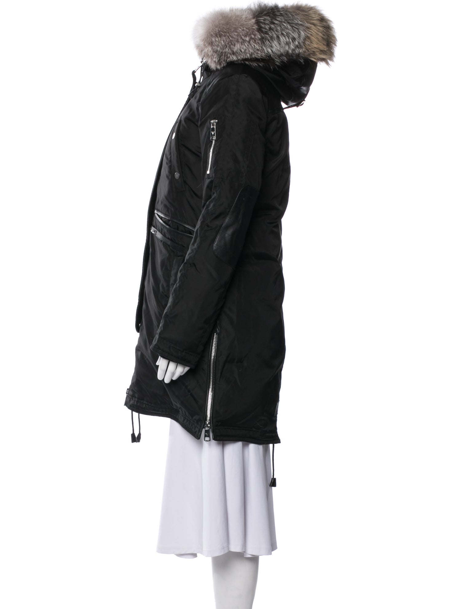 Nicole Benisti Nylon Down Coat