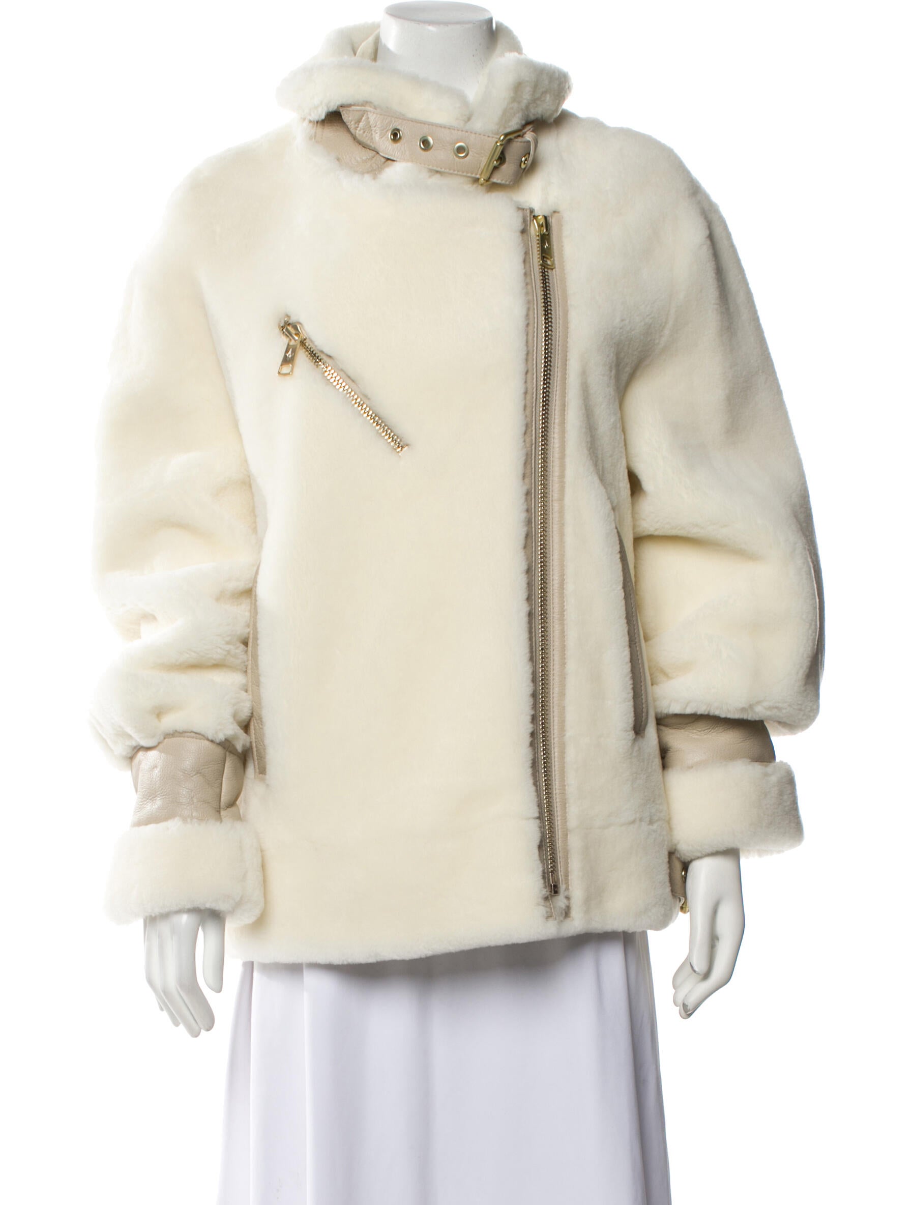 Nicole Benisti Shearling Fur Jacket