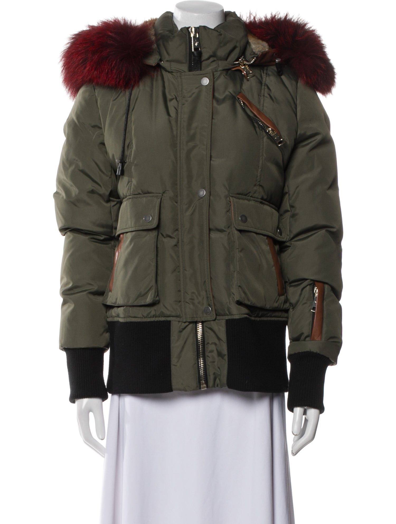 Nicole Benisti Nylon Down Coat