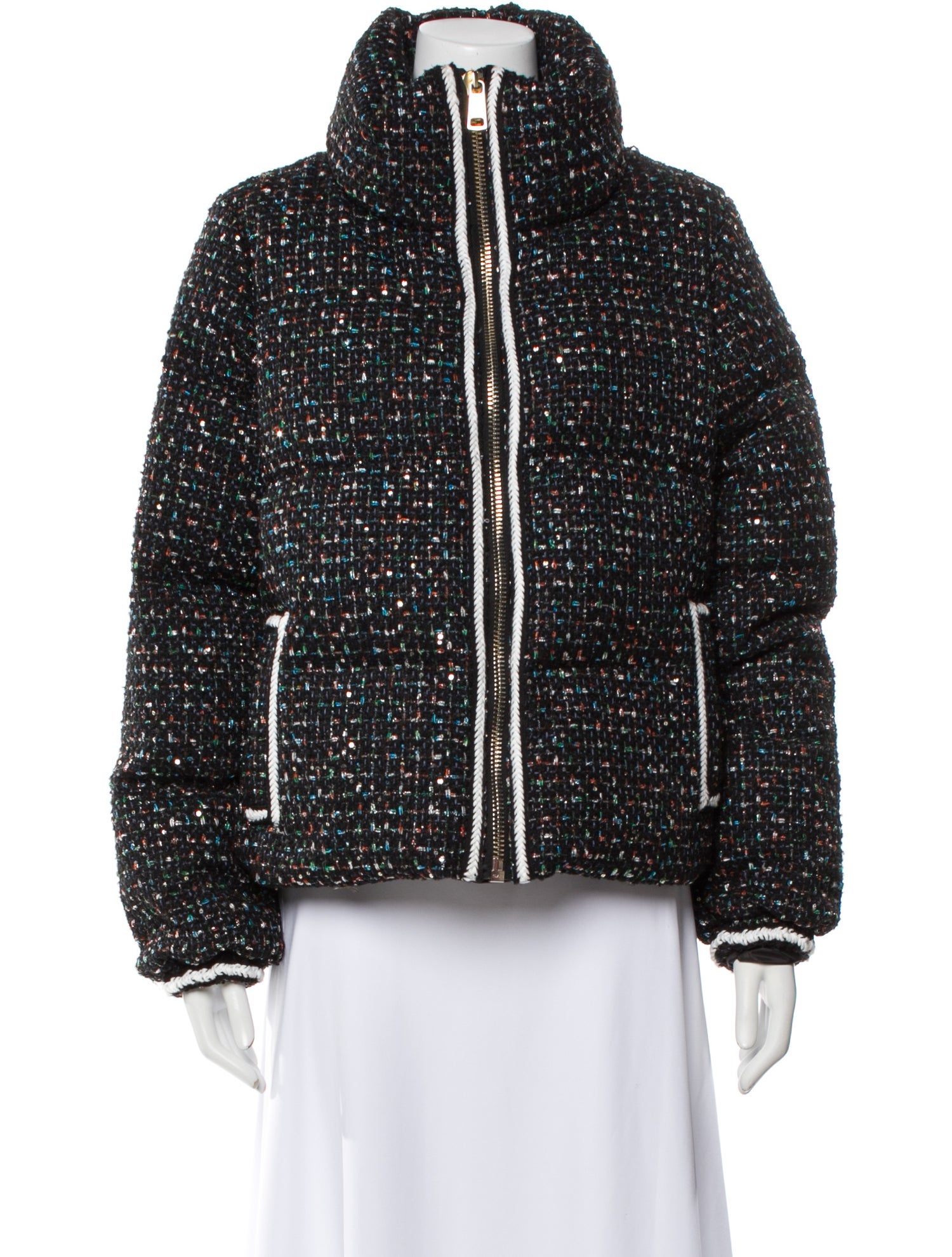 Nicole Benisti Printed Down Jacket w/ Tags