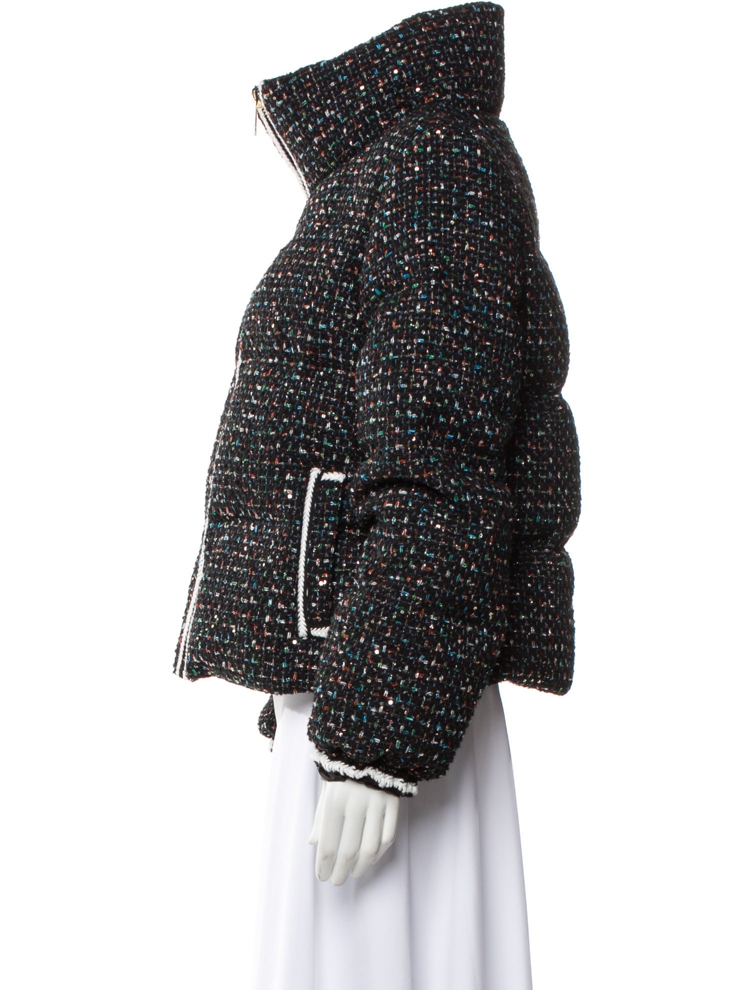 Nicole Benisti Printed Down Jacket w/ Tags