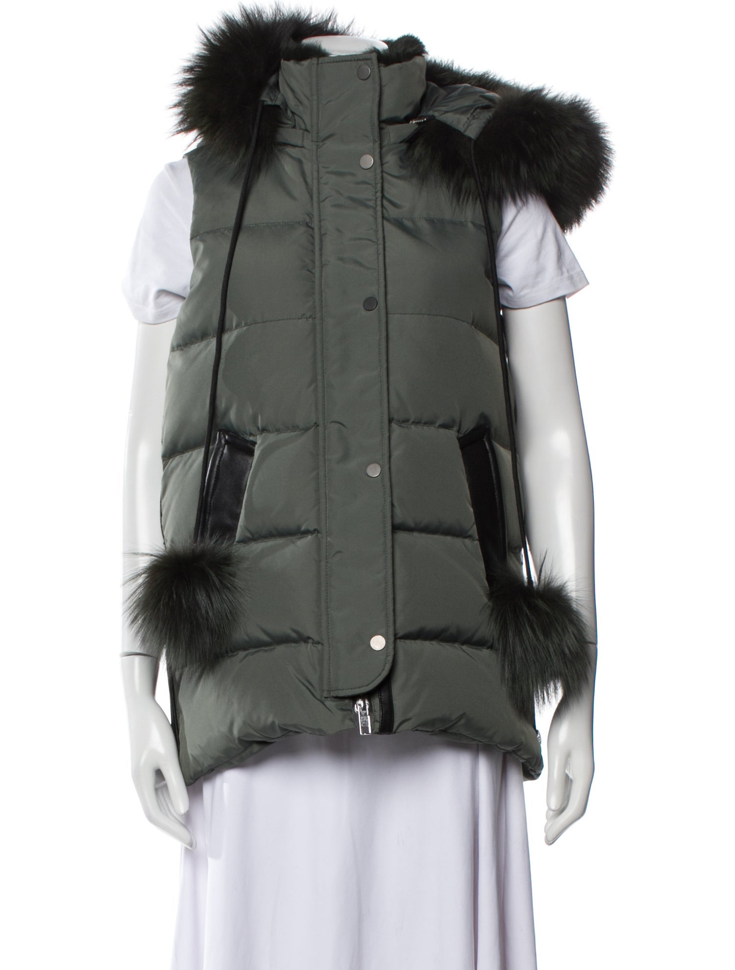 Nicole Benisti Nylon Down Coat w/ Tags