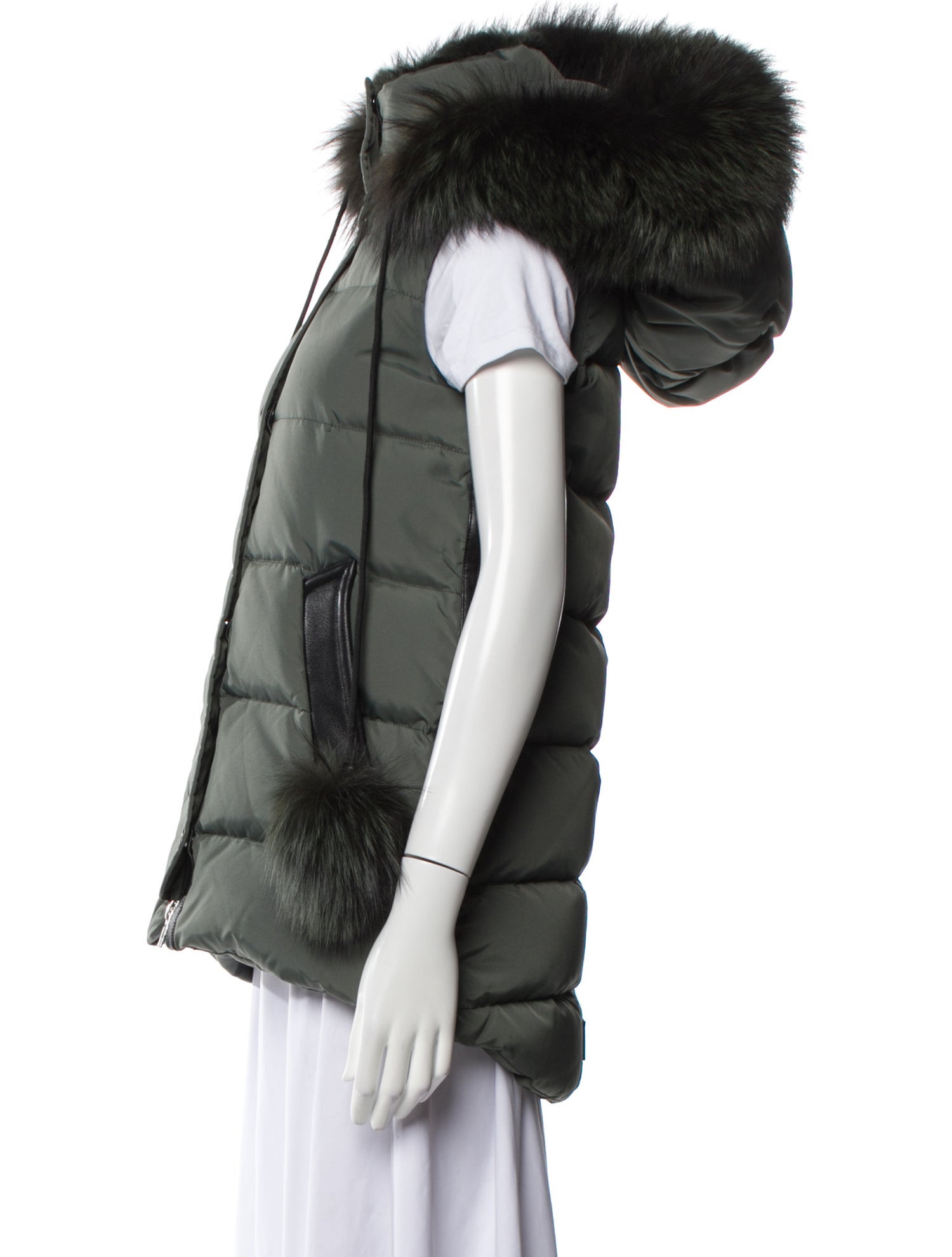 Nicole Benisti Nylon Down Coat w/ Tags