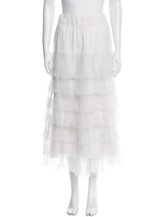 Nicopanda Nylon Midi Length Skirt