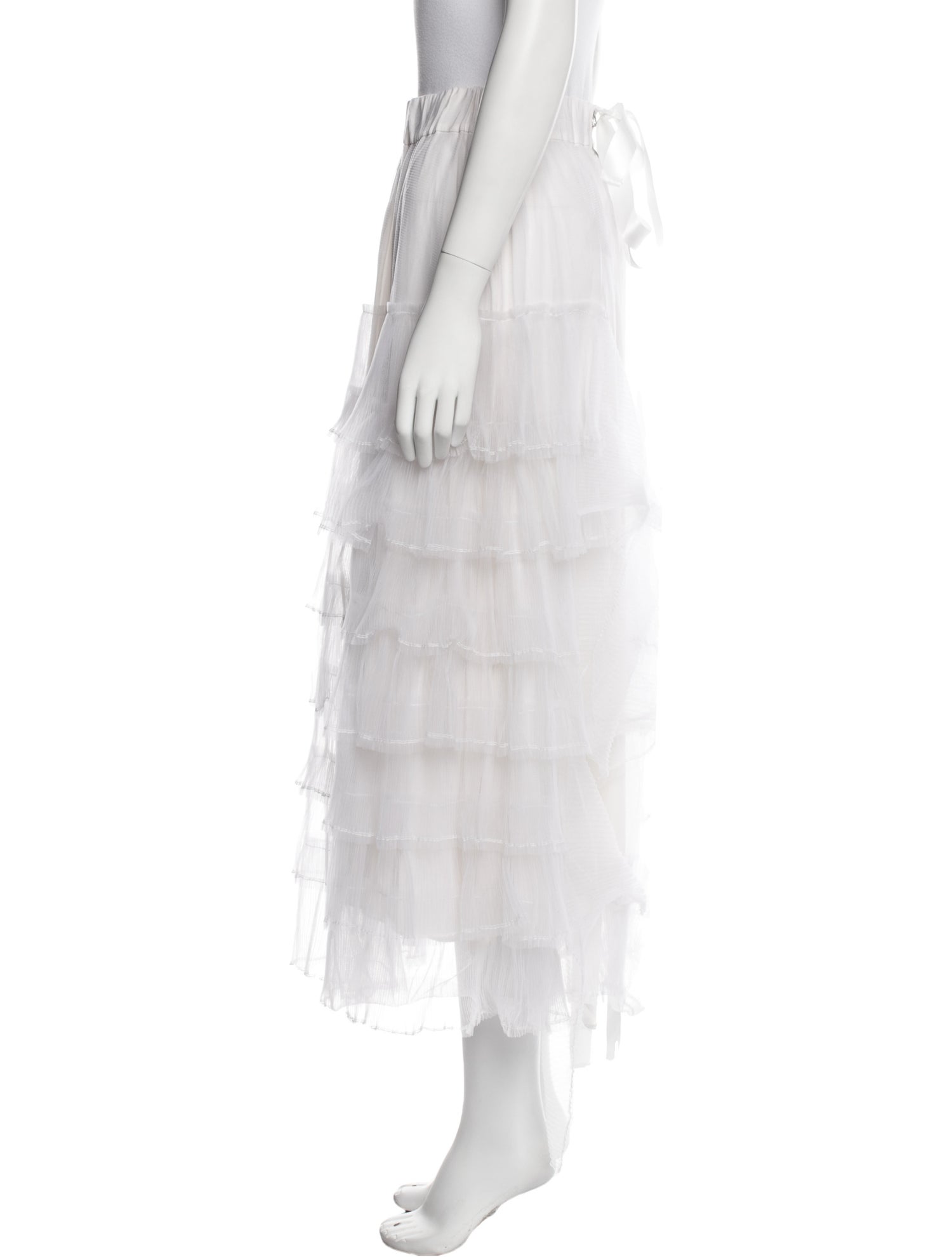 Nicopanda Nylon Midi Length Skirt