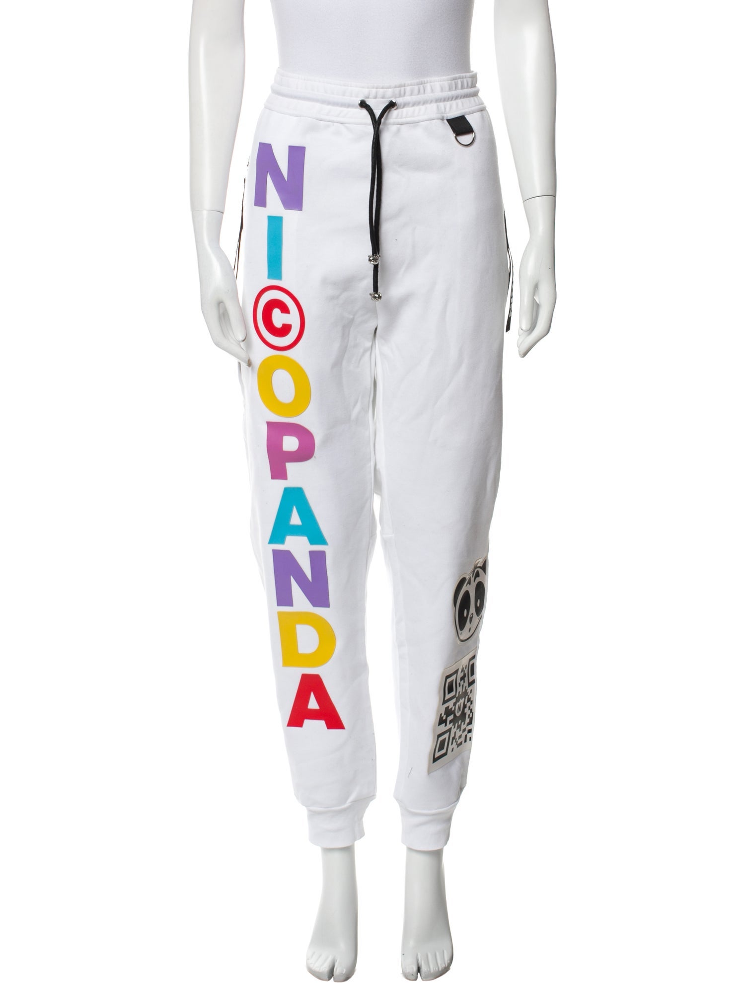 Nicopanda Printed Skinny Leg Pants