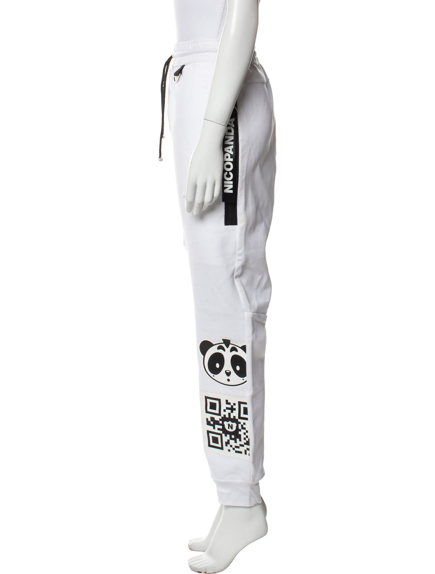 Nicopanda Printed Skinny Leg Pants