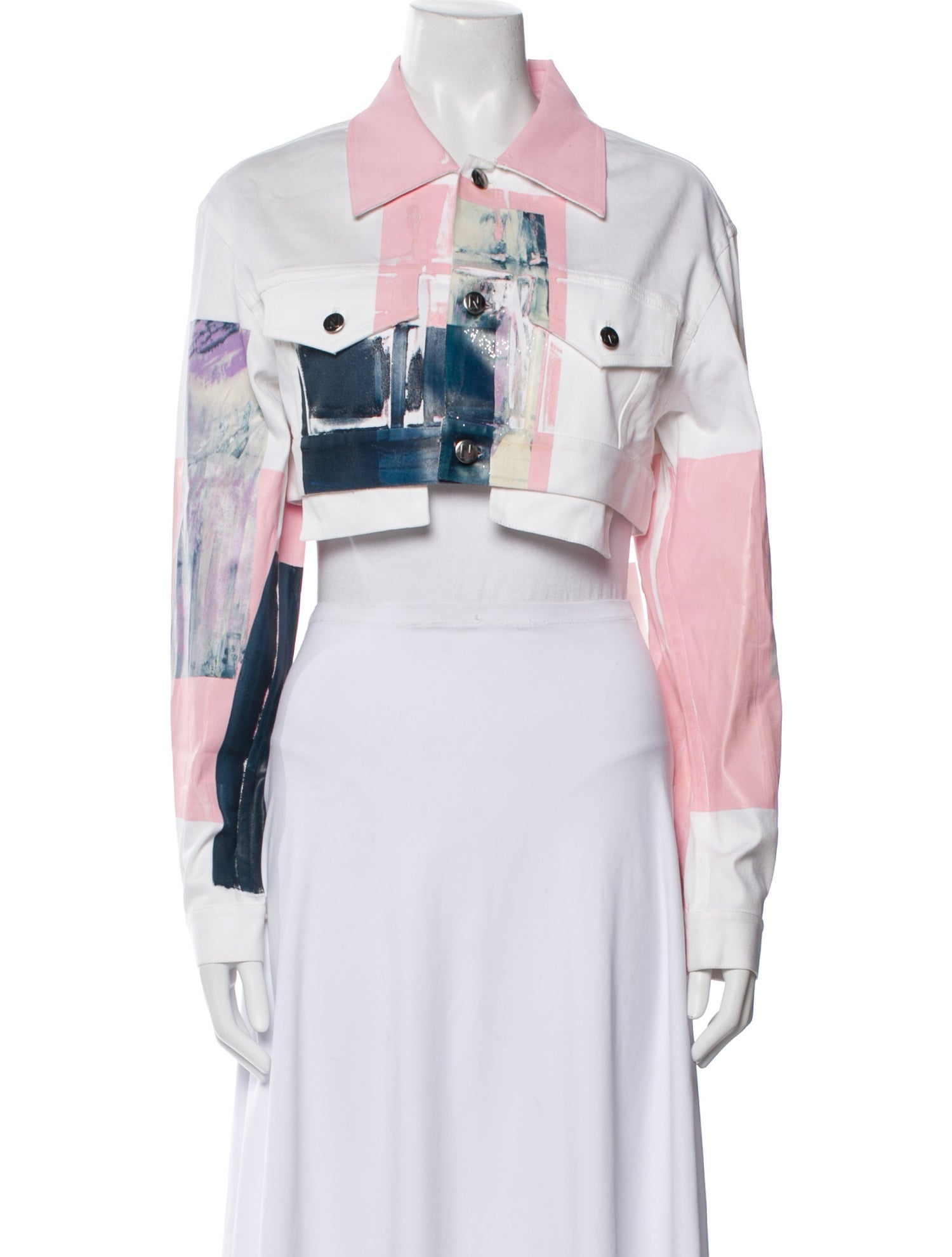 Nicopanda Tie-Dye Print Vest