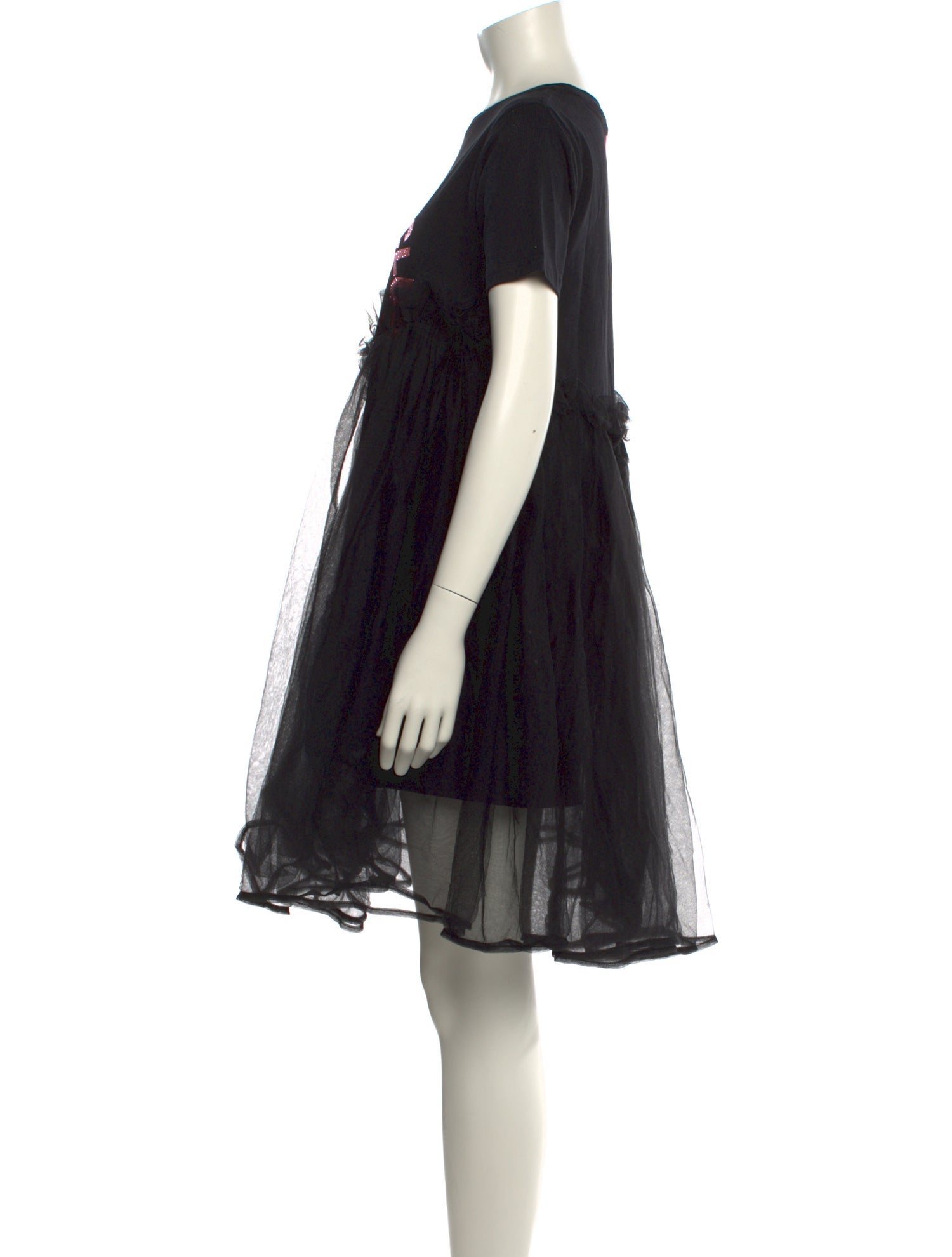 Nicopanda Graphic Print Mini Dress