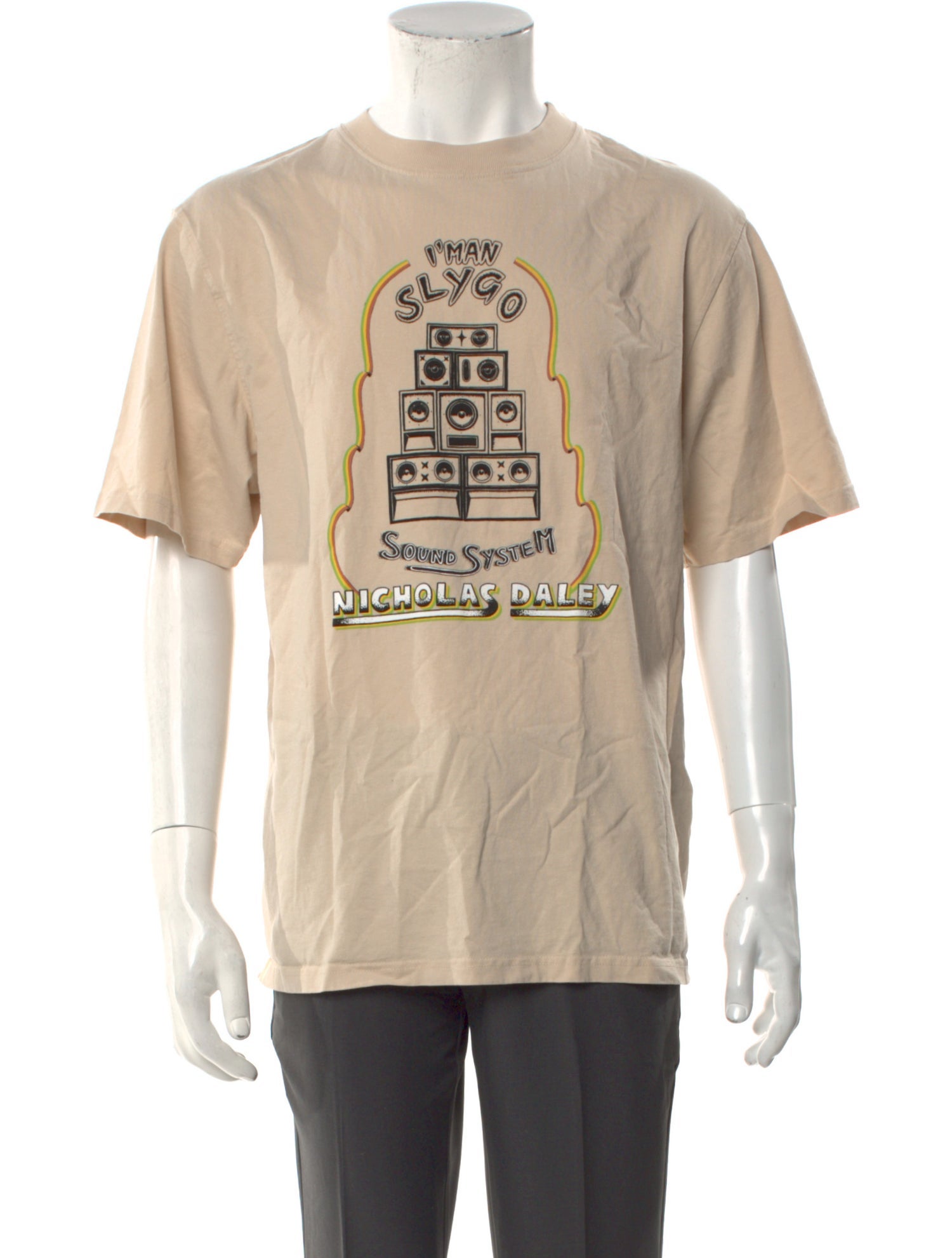 Nicholas Daley Graphic Print Crew Neck T-Shirt