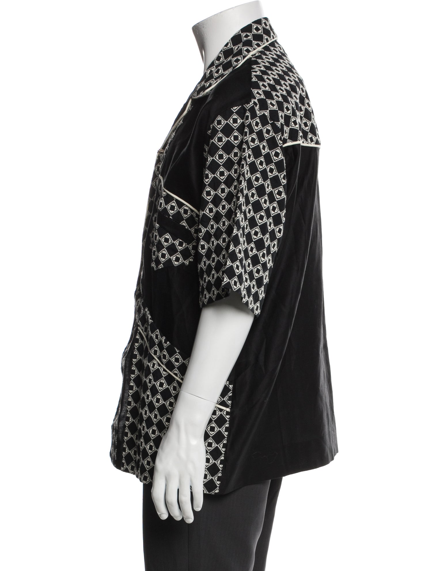 Nicholas Daley Printed Short Sleeve Shirt w/ Tags