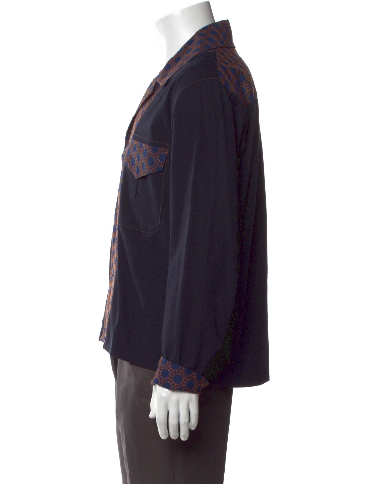 Nicholas Daley Printed Long Sleeve Shirt