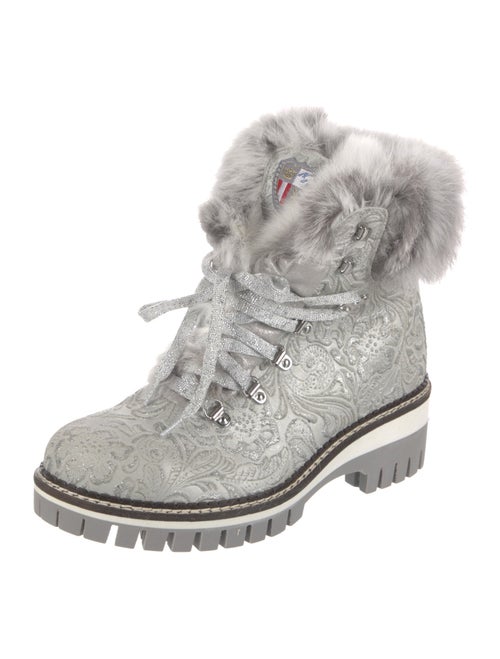 NiS Leather Lace-Up Boots