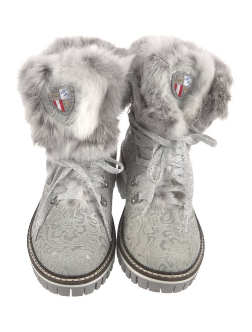 NiS Leather Lace-Up Boots