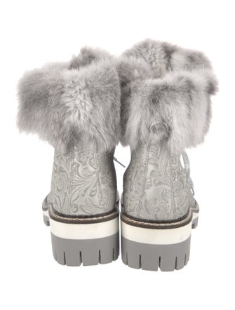 NiS Leather Lace-Up Boots