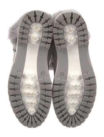 NiS Leather Lace-Up Boots