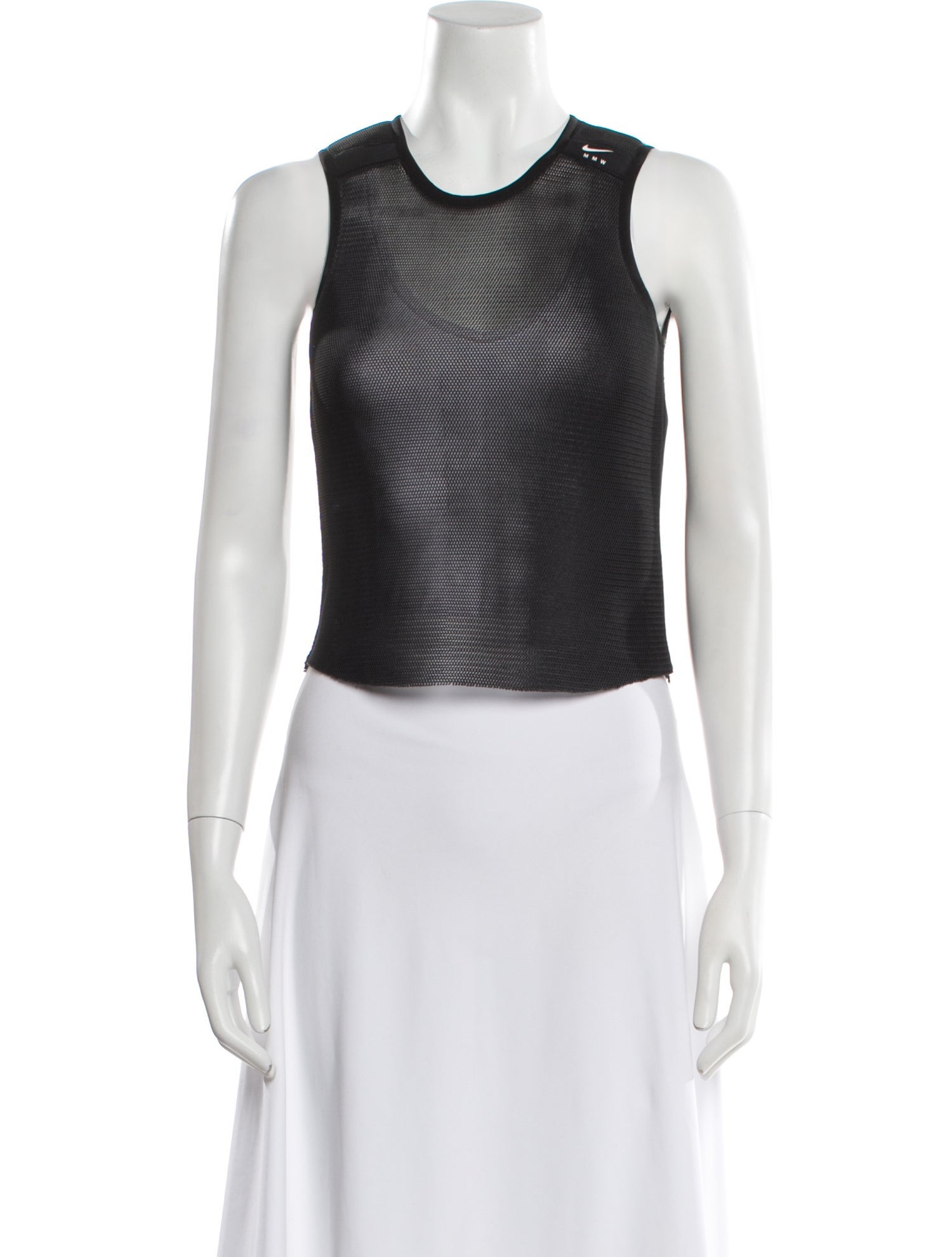 Nike x Matthew M. Williams Nylon Scoop Neck Crop Top