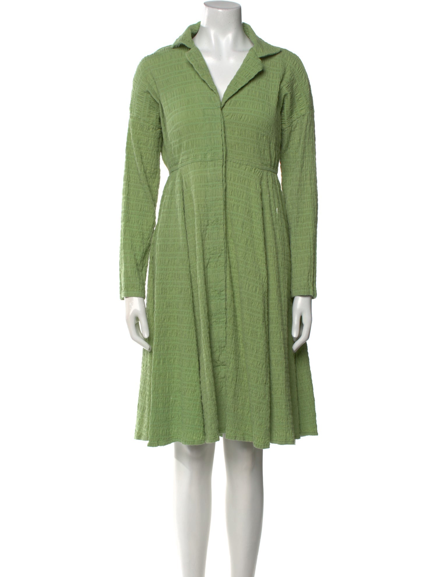 Nikki Chasin V-Neck Knee-Length Dress