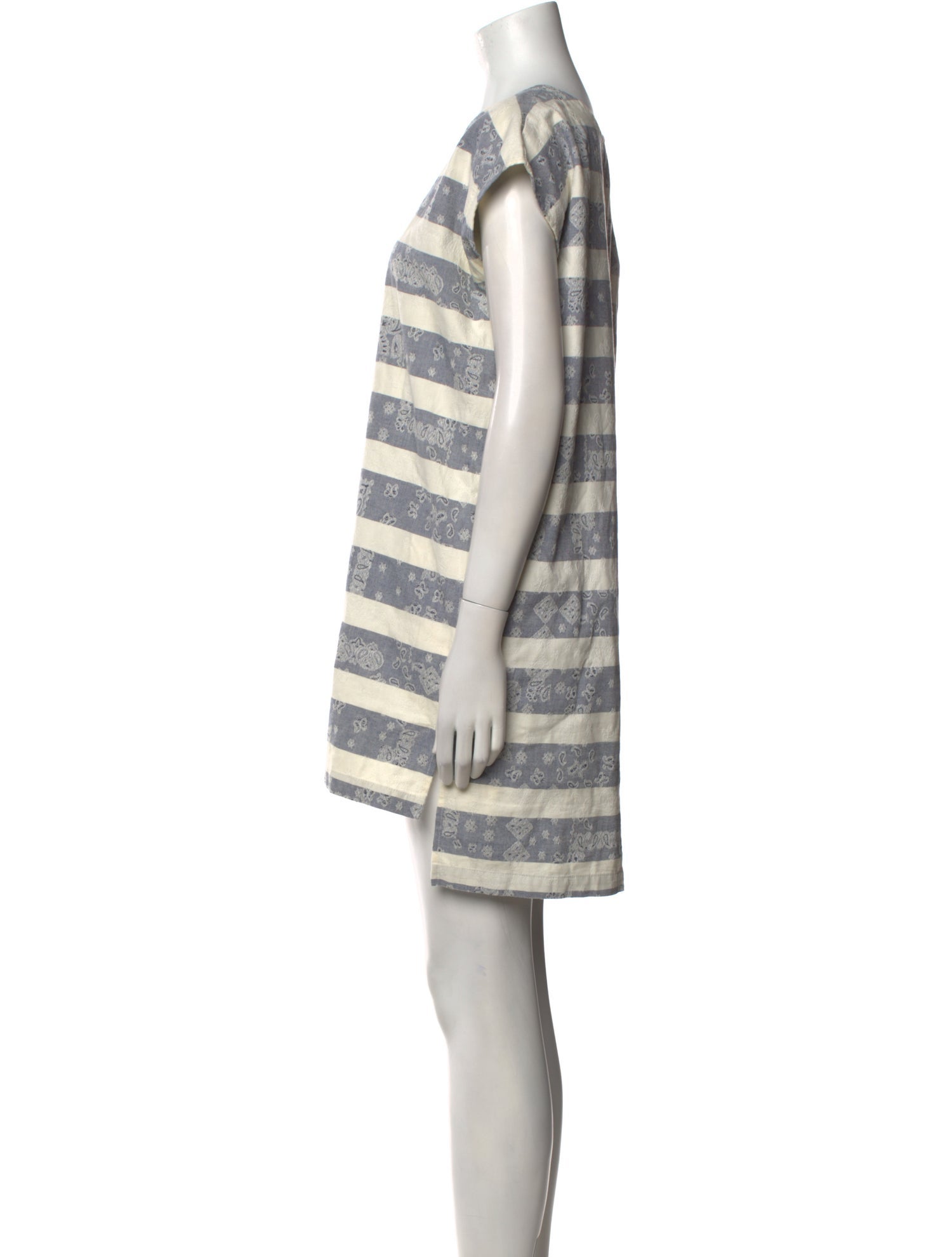 Nikki Chasin Striped Mini Dress