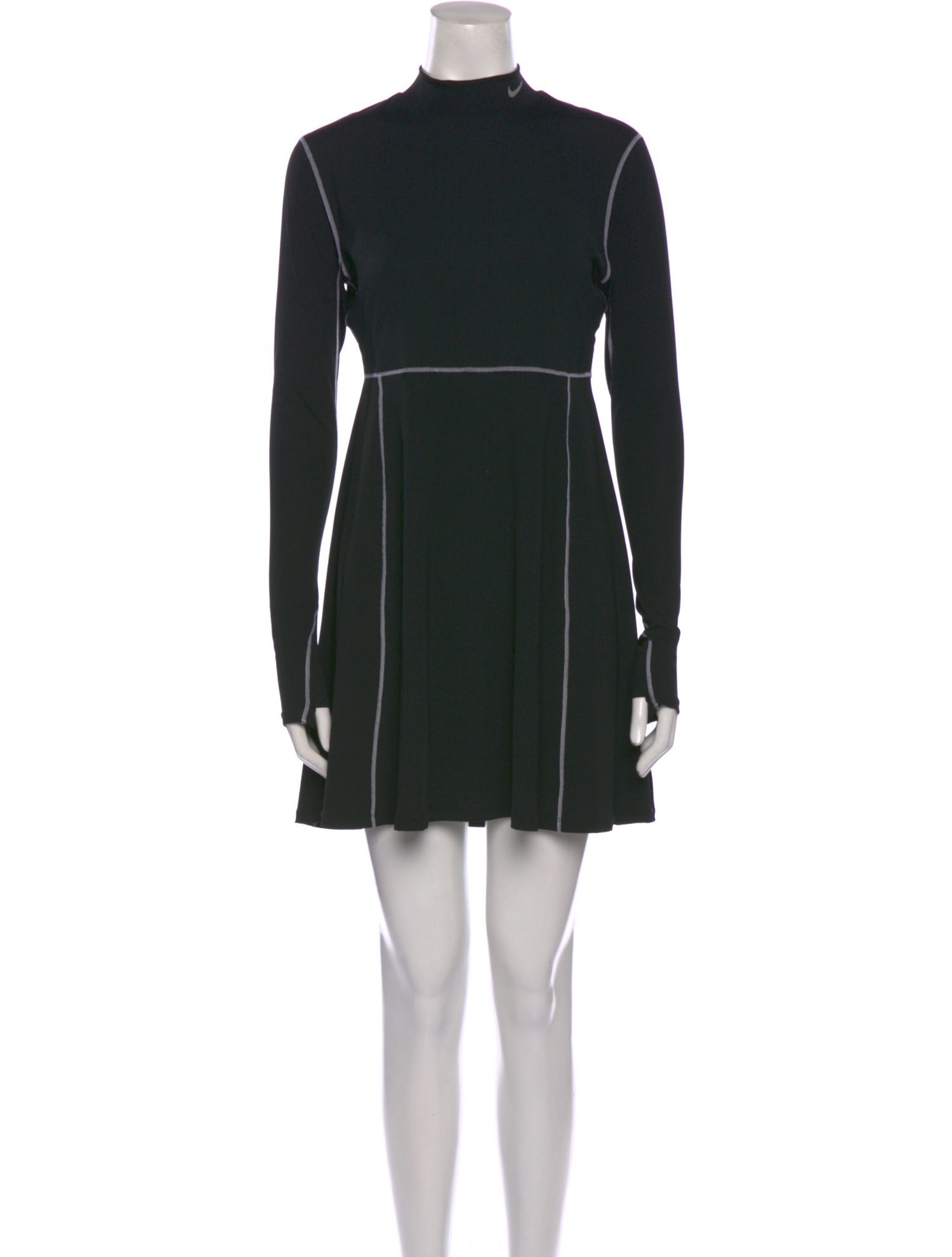 NikeLab Mock Neck Mini Dress