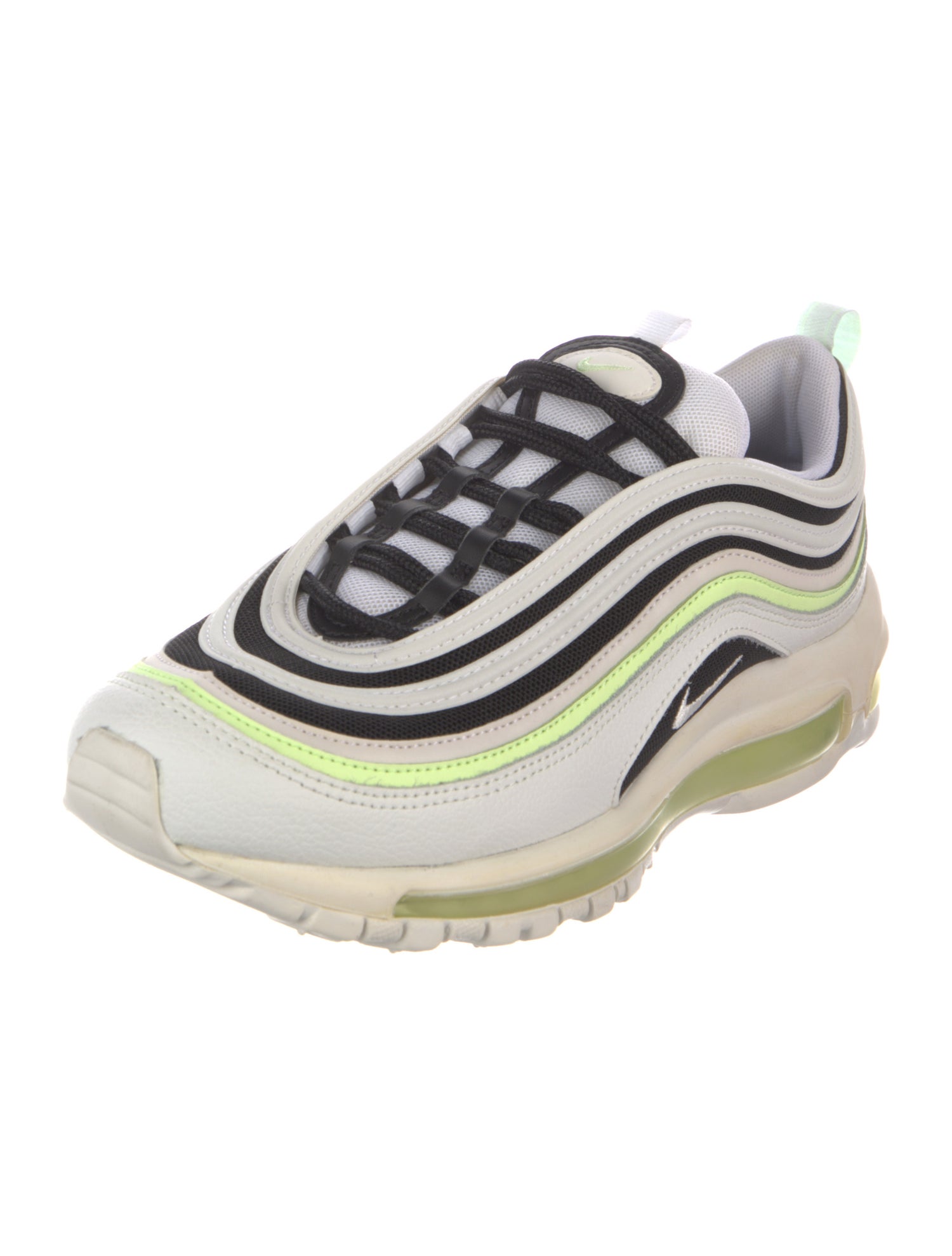 NikeLab Leather Striped Athletic Sneakers